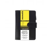 Szkolne artykuły papiernicze - Antra Organizer Memofix A6 K czarny - miniaturka - grafika 1