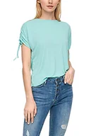 Koszulki i topy damskie - Q/S designed by - s.Oliver T-shirt damski, turkusowy, M - miniaturka - grafika 1