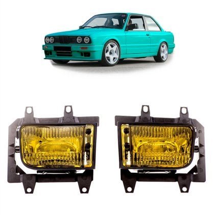 Halogeny BMW 3 E30 Facelift Yellow