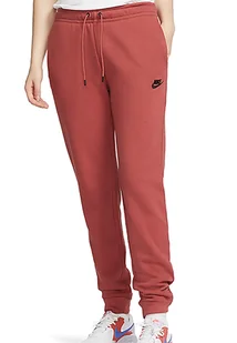 Damskie Spodnie Nike Sportwear Essential Fleece Średni Stan DX2320-691 S - Spodnie sportowe damskie - miniaturka - grafika 1