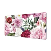 Podkładki na biurko - Mata ochronna na blat eko Pąki różowych kwiatków, ArtprintCave - miniaturka - grafika 1