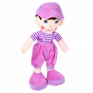 Lalki dla dziewczynek - DUŻA LALKA SZMACIANA CHLOPIEC PRZYTULANKA MASKOTKA RÓŻNE KOLORY 60CM - miniaturka - grafika 1