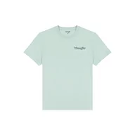 Koszulki męskie - Wrangler Męski t-shirt z logo, SURF Spray, rozm. XL, Spray surf, XL - miniaturka - grafika 1