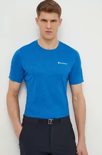 Bielizna sportowa męska - Montane t-shirt funkcyjny Dart kolor niebieski MDRTS - grafika 1