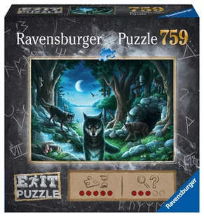 Ravensburger 759 EL Exit Wataha wilk ow GXP-727494 - Puzzle - miniaturka - grafika 3