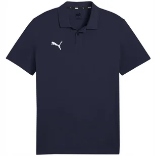 Koszulka męska Puma Team Goal Casuals Polo granatowa 658605 06 S - Koszulki męskie - miniaturka - grafika 1