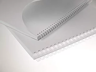 Renz preferencyjny ring wire drut grzebień do łączenia elementów w 3: 1, podziału 34 pętli, średnica 8.0 MM, 5/16 cala, biały 310800034 - Grzbiety do bindownic - miniaturka - grafika 1