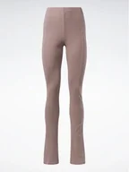 Legginsy - REEBOK - DAMSKIE LEGGINSY - CL WDE TREND HR LEGGING HS0382 brązowe - miniaturka - grafika 1