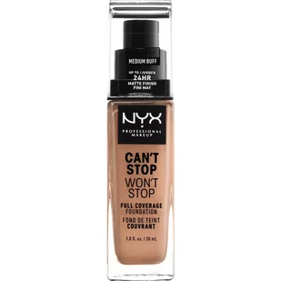 NYX Professional Makeup Professional Makeup - CAN'T STOP WON'T STOP - FULL COVERAGE FOUNDATION - Podkład do twarzy - MEDIUM BUFF NYXSSMBU - Podkłady do twarzy - miniaturka - grafika 1