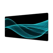 Podkładki na biurko - Mata podkładka na biurko Fale światła abstrakcja, ArtprintCave - miniaturka - grafika 1