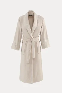 Damski szlafrok MAYA w ozdobnym opakowaniu XL Jasnobeżowy - Szlafroki damskie - miniaturka - grafika 1