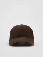 Czapki damskie - Reserved - Czapka z daszkiem - ciemnobrązowy - miniaturka - grafika 1