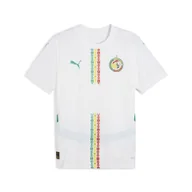 Koszulki sportowe męskie - Męska koszulka domowa Senegal 2025 PUMA White Sport Green - miniaturka - grafika 1