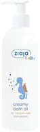 Kosmetyki kąpielowe dla dzieci - Ziaja Baby kremowy hipoalergiczny olejek do kąpieli dla dzieci od 1 miesiąca życia 300 ml - miniaturka - grafika 1