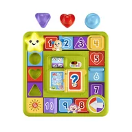 Zabawki interaktywne dla dzieci - Fisher-Price „Ucz Się I Śmiej!” Pierwsza Gra 123 Zabawka Edukacyjna Polska Wersja Językowa, Hrb72 - miniaturka - grafika 1