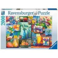 Puzzle - Ravensburger 16954 Martwa natura 2000 elementów puzzle dla dorosłych i dzieci w wieku od 12 lat, wielokolorowe 16954 - miniaturka - grafika 1