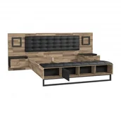 Łóżka - Łóżko z szafkami nocnymi JAKOBINA FORTE I  I Raty - miniaturka - grafika 1