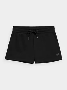 4F, Spodenki dresowe damskie, 4FSS23TSHOF175-20S, Czarny, Rozmiar S - Spodenki męskie - miniaturka - grafika 1