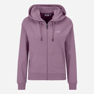 Bluza damska rozpinana streetwear z kapturem Fila FAW0352-40071 XS Ciemnoróżowa (4064556557629) - Bluzy damskie - miniaturka - grafika 1