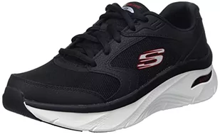 Skechers Męskie trampki BKRD 232501, czarna skóra/tkanina/Duraleather, 12 UK - Trampki męskie - miniaturka - grafika 1