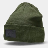 Czapki dla dzieci - Czapka Dziecięca 4F Zimowa Dwuwarstwowa Khaki CAPM272 - miniaturka - grafika 1