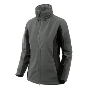 Kurtka damska Helikon-Tex Gunfighter - Szara / Czarna A XXXL - Odzież taktyczna i umundurowanie - miniaturka - grafika 1