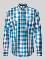 Koszule męskie - Koszula casualowa o kroju regular fit z kołnierzykiem typu button down - miniaturka - grafika 1