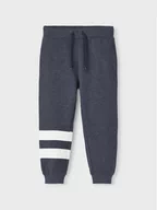 Spodnie i spodenki dla dziewczynek - NAME IT Spodnie dresowe 13209470 Granatowy Regular Fit - miniaturka - grafika 1