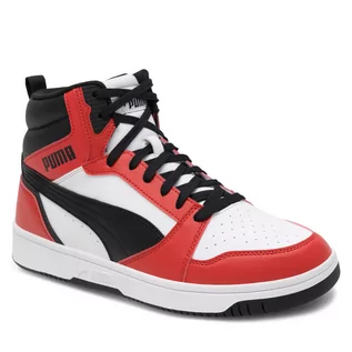 Sneakersy damskie - Sneakersy Puma Rebound Joy V6 393831 03 Czerwony - grafika 1