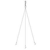 Pozostałe meble ogrodowe - PROSPERPLAST Metal Hanger IWS-silver - miniaturka - grafika 1