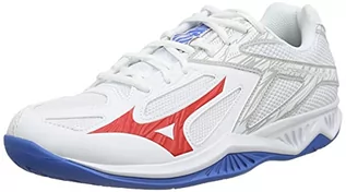 Buty sportowe męskie - Mizuno Thunder Blade 3 męskie buty do siatkówki, White Fred Frenchblue, 40 EU - grafika 1