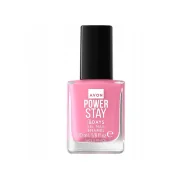 Lakiery do paznokci - Avon Power Stay żelowy lakier do paznokci Pink Caprice 10ml - miniaturka - grafika 1