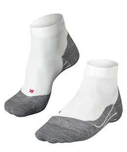 FALKE Mężczyźni Skarpety do biegania RU4 Endurance Short M Sso Bawełna przeciw pęcherzom cienkie 1 Para, Biały White-Mix 2020, 42-43 - Skarpetki damskie - miniaturka - grafika 1