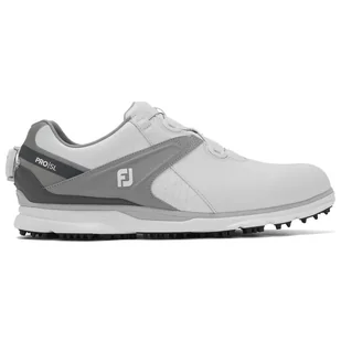 Footjoy Pro SL BOA white/grey męskie buty golfowe - Golf - miniaturka - grafika 1