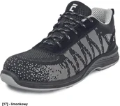 Obuwie robocze - CERVA GEARGRINT S1 MF SRC - Lekkie półbuty bezpieczne METAL FREE kompozytowy podnosek cholewka materiał tekstylnyo podeszwa lejoodporna - limonkowy 47 - miniaturka - grafika 1