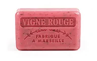 Mydła - Foufour, mydło marsylskie Czerwona Winorośl z masłem shea, 125 g - miniaturka - grafika 1