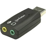 Karty dźwiękowe - Manhattan Hi-Speed USB 3D (150859) - miniaturka - grafika 1