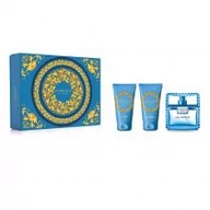 Zestawy perfum damskich - Versace Man Eau Fraiche Gift Set (50 + 50 + 50 ml) - miniaturka - grafika 1
