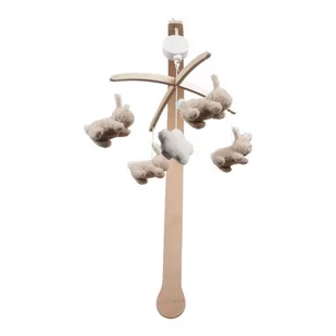 Little Dutch Karuzela do łóżeczka drewno Baby bunny LD8854 - Karuzele dla niemowląt - miniaturka - grafika 1