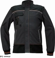 Odzież robocza - CERVA KNOXFIELD kurtka - męska kurtka robocza ze stójką - antracyt 44 - miniaturka - grafika 1