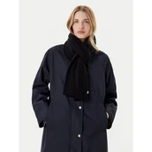 Apaszki i szaliki damskie - Szalik Tommy Hilfiger AW0AW17790 Czarny - miniaturka - grafika 1