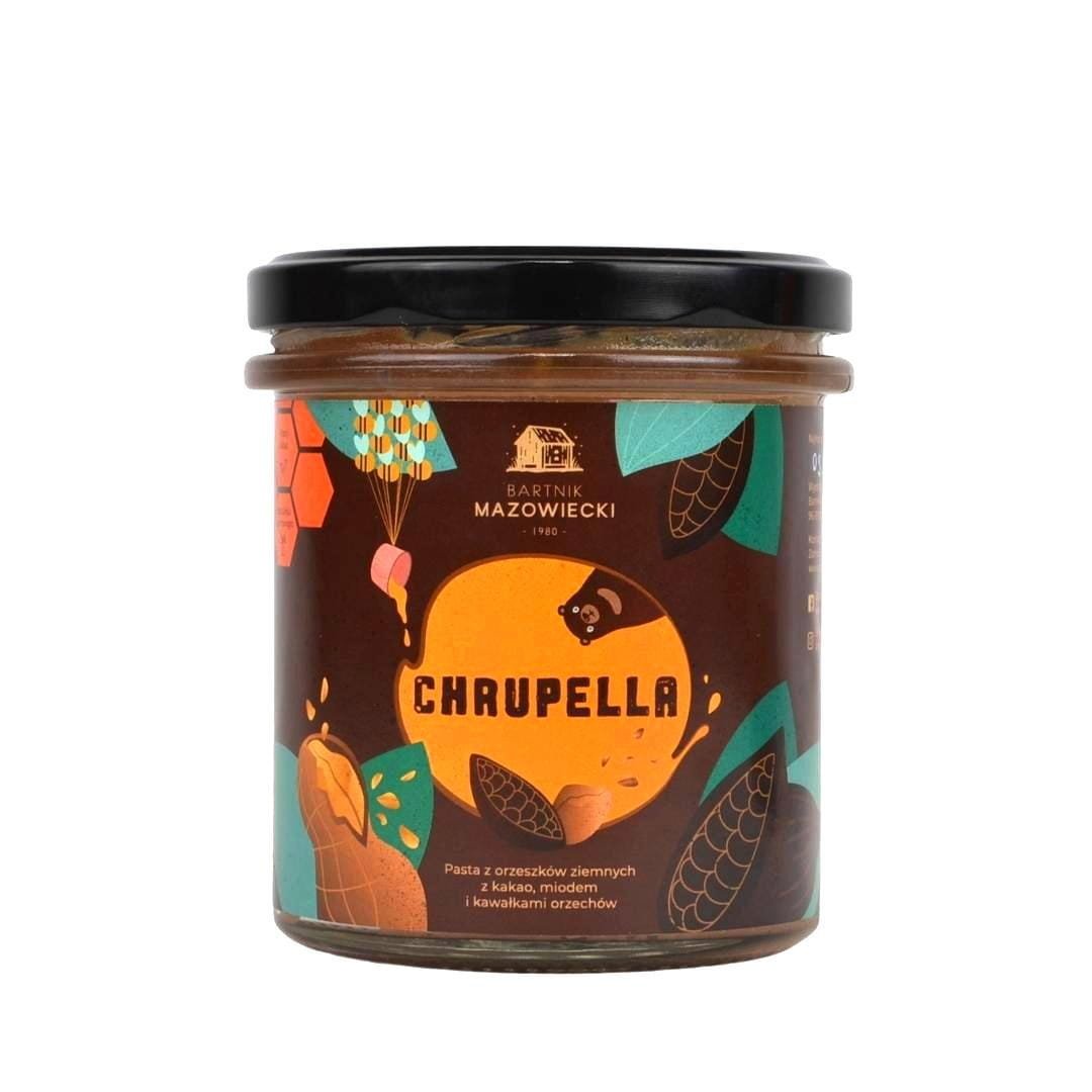 Chrupella - pasta orzechowa / krem czekoladowy 300g / Bartnik Mazowiecki