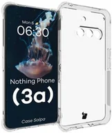 Etui i futerały do telefonów - Bizon Elastyczne etui Case Salpa do Nothing Phone (3a), przezroczyste - miniaturka - grafika 1