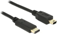 Kable USB - Kabel USB Delock USB-C - 2.5 m Czarny (83336) - miniaturka - grafika 1