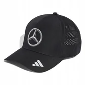 Czapki dla dzieci - Czapka dziecięca Mercedes Amg F1 adidas 2025 Mechanic's Climacool - miniaturka - grafika 1