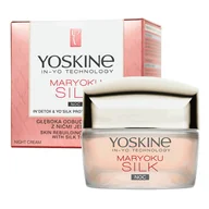 Kremy do twarzy - Yoskine Maryoku Silk krem na noc 50 ml - miniaturka - grafika 1