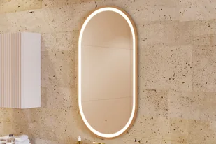 Lustro LED w ramie - Lustra - miniaturka - grafika 1