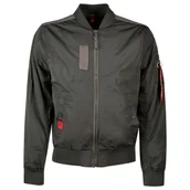 Odzież taktyczna i umundurowanie - Kurtka Alpha Industries MA-1 Parachute 116104 136 - Grey/Black S - miniaturka - grafika 1