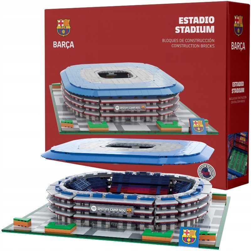 Klocki Stadion Camp Nou FC Barcelona Neko Zestaw Konstrukcyjny 2563 elementów
