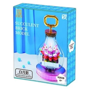 Klocki plastikowe QBI Kwiat w kloszu 7 1081274 - Klocki - miniaturka - grafika 1